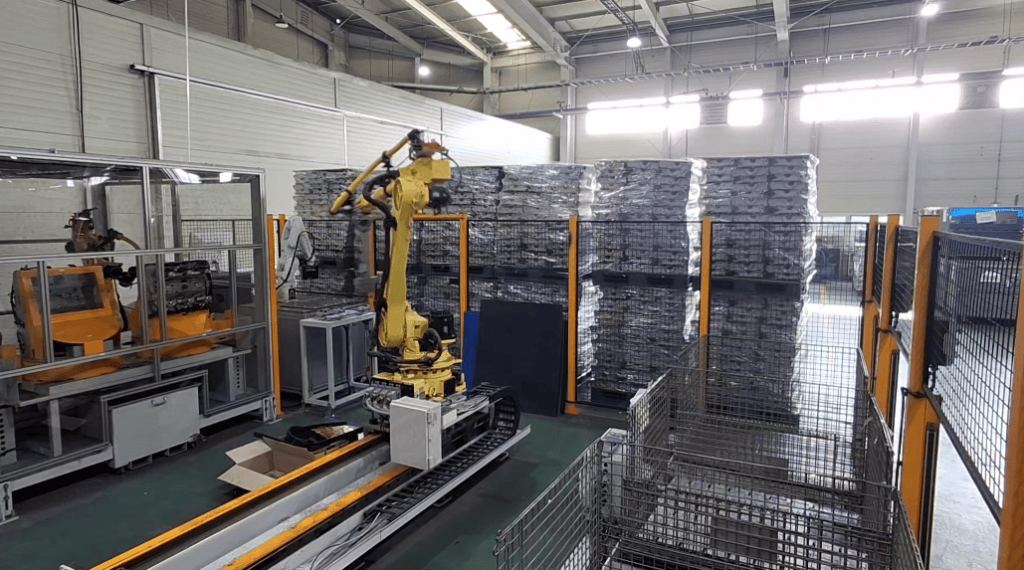 Hyundai Robot (현대로봇) Deberring And Vision Pick & Place&nbsp;장비